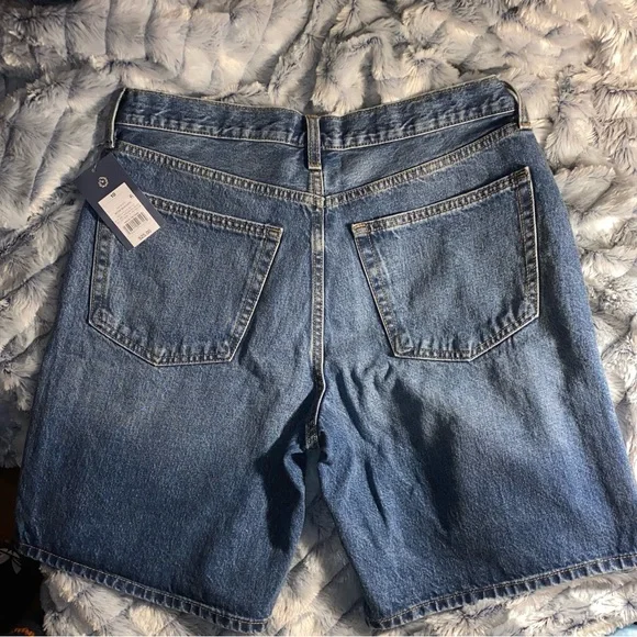 Universal Thread 90s Baggy Bermuda in Deep Blue sz 10 - Picture 4 of 9